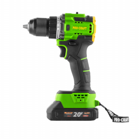 Aku vrtací šroubovák Procraft PA18LiH | PA18LiH-1B-C